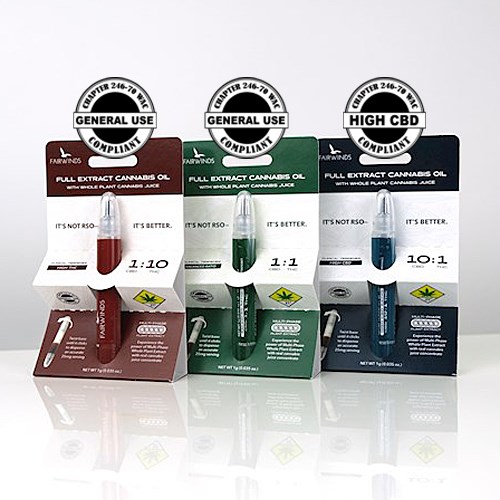 product photo of Fairwinds' FECO creative packaging design on Cultivera Market